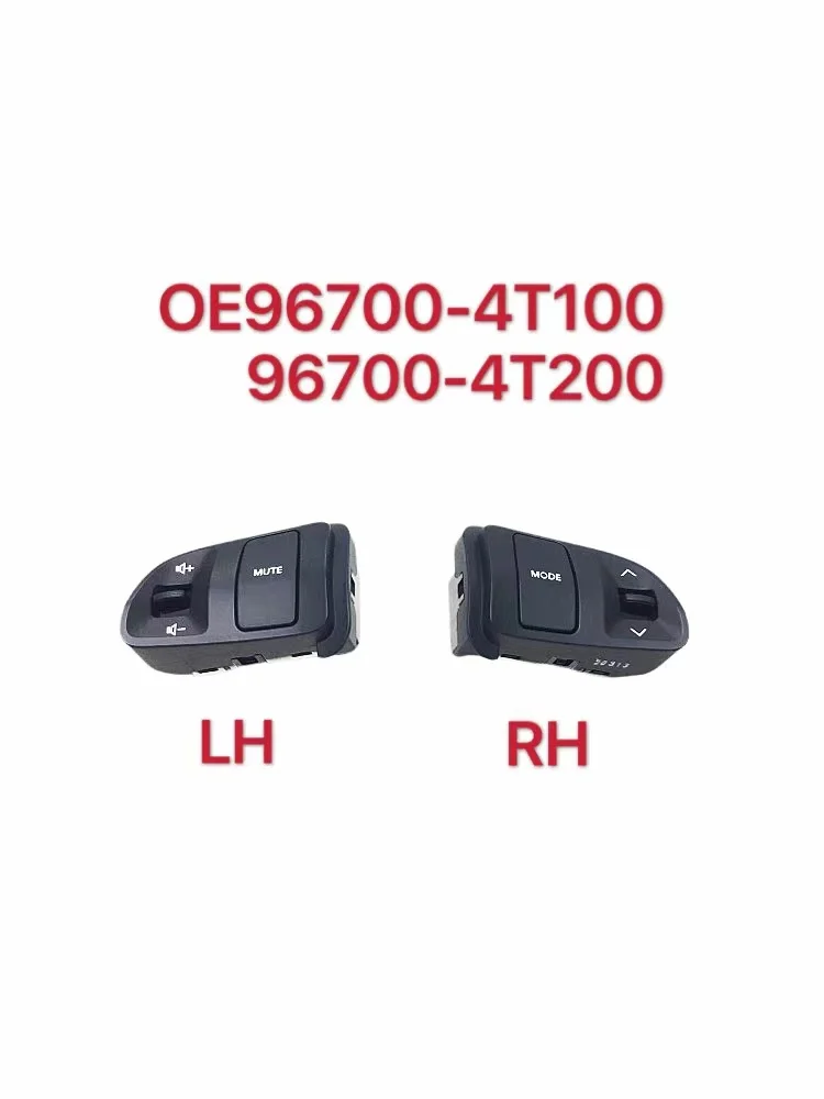 96700-4T100 96700-4T200 967004T100 967004T200 기아 스포티지용 스티어링 휠 볼륨 버튼 스위치 무음 모드 제어 스위치
