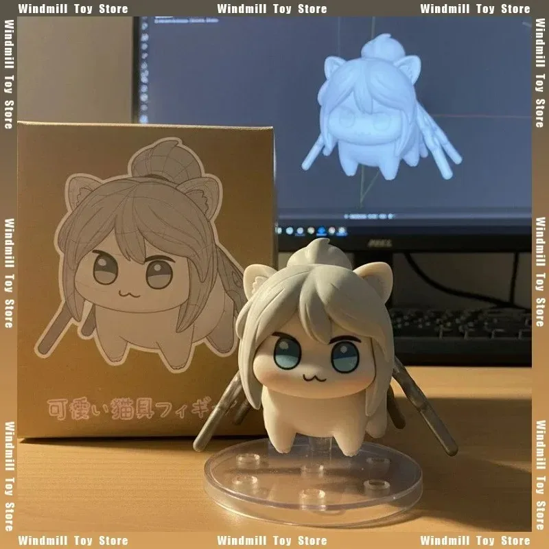 Kawaii Anime Valorant Doll: Cute Desktop Decoration & Holiday Collectible