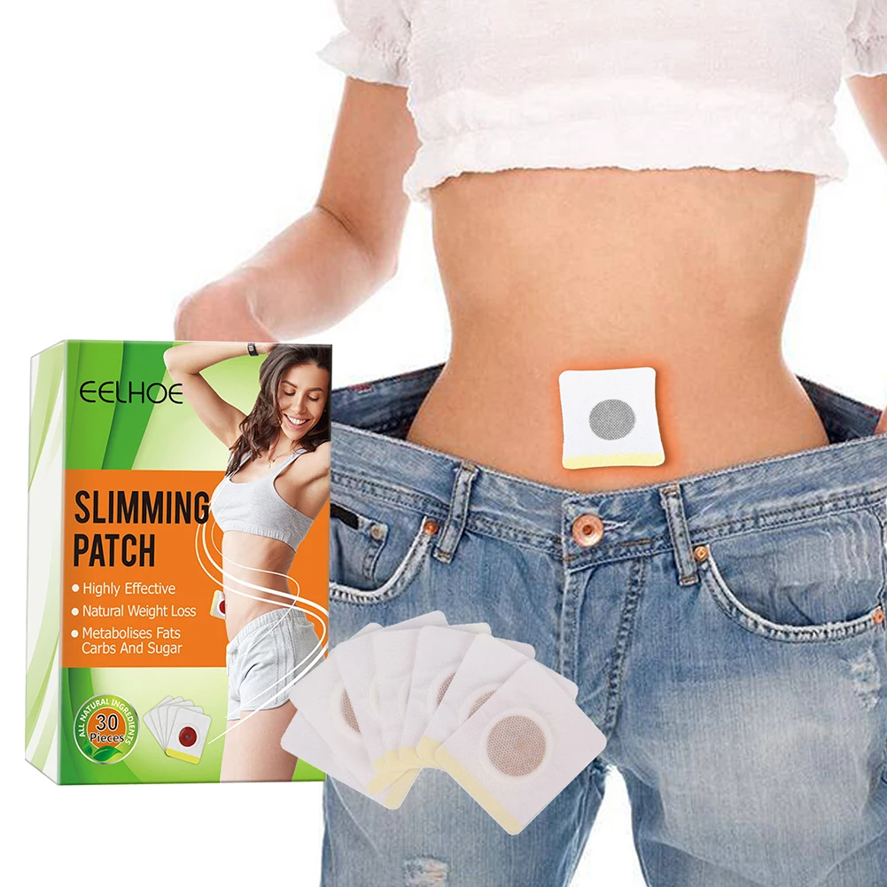 Slimming Patch 30pcs Weight Loss Slim Patch Navel Sticker Slimming