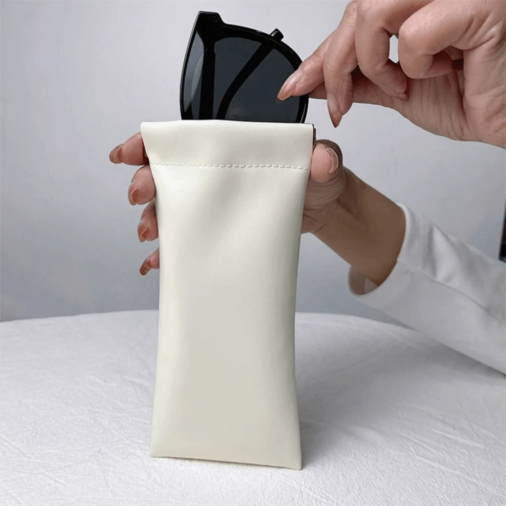 Modische Kosmetiktasche mit Innentasche, Einfache Tragbare Lippenstift-Organizer-Tasche, Mini PU-Schmuck-Handtasche für Frauen und Mädchen – Detail 2