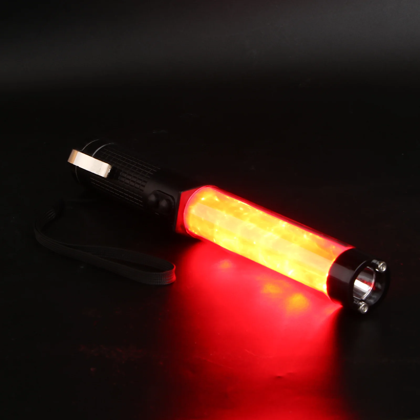 30cm Bright Led Safety Beacon Traffic Stick With Magnet For Signal Flashing Roadway Safety Traffic Light Abs Handle Easy