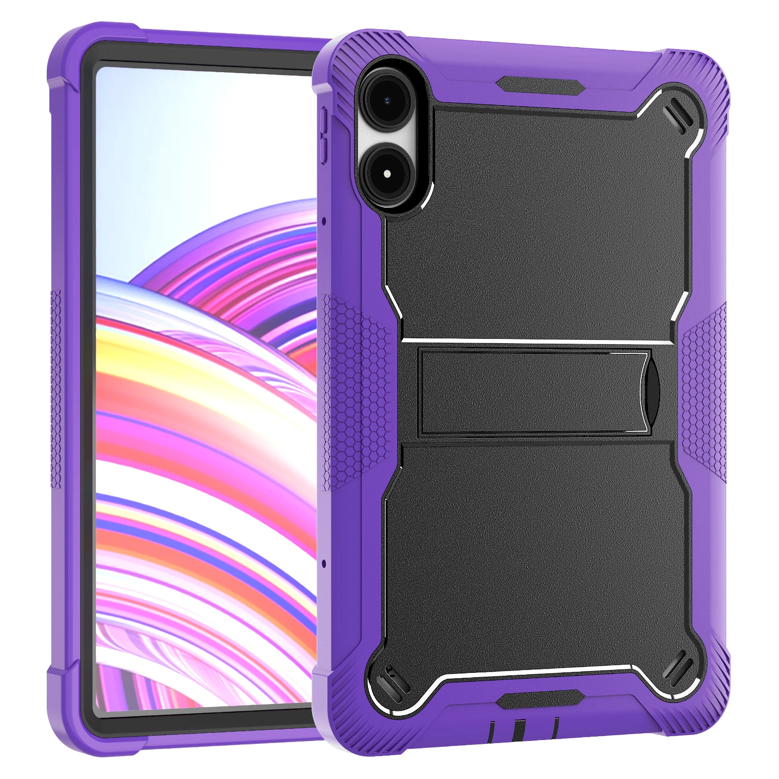 Durable Protective Tablet Stand Cover with Armor Design