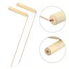 2pcs 99.9%Pure Copper Copper Probes Rod For Divination Tool With Wooden Handles 13.86 X 6.93 X 0.71 Inches Water Rods 3
