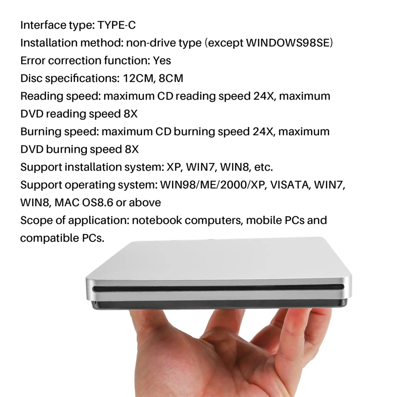 Внешний привод type c. Внешний привод type c