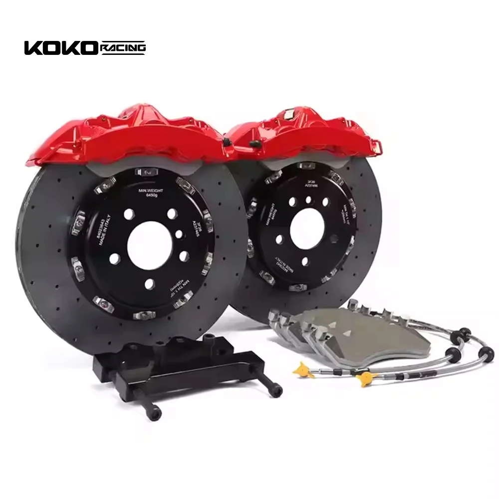 코코 레이싱 자동 브레이크 시스템 카본 세라믹 디스크 6피스톤 19 20 21인치 레인지로버 스포츠 L494용
