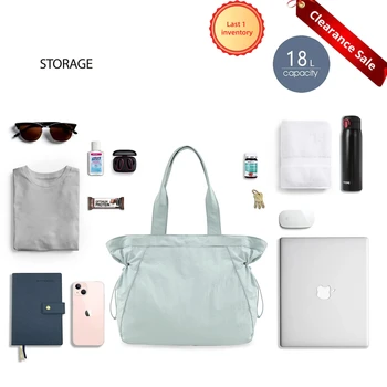 Borsa per Yoga di Alta Qualità 18L, Borsa Sportiva Casual a Tracolla, Borsa Shopper, Borsa Portaoggetti di Grande Capacità, Impermeabile