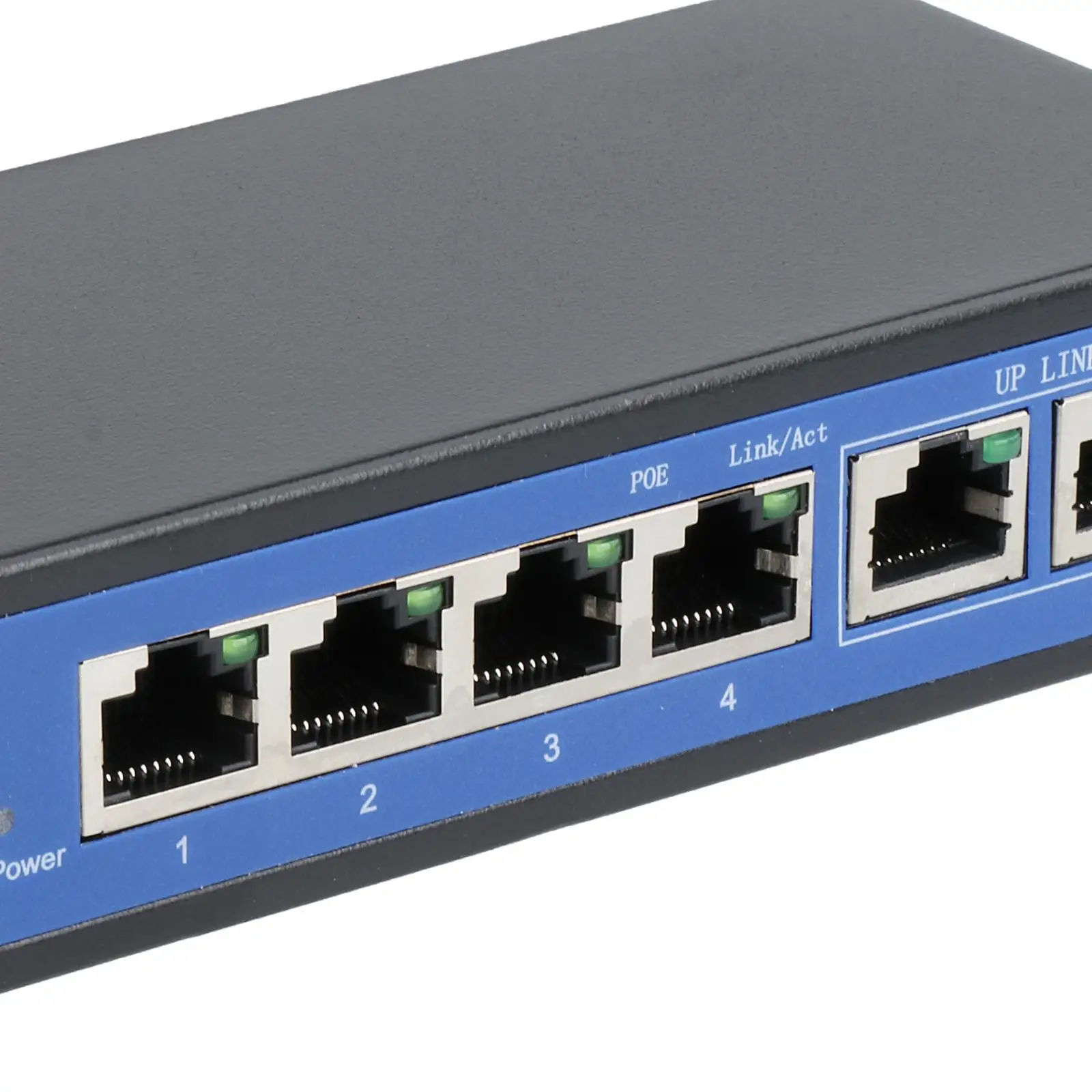 Switch de Rede Poe Power Over Ethernet Switch Projetado para Uso 6-port 4-port 0mbps - Imagem 3