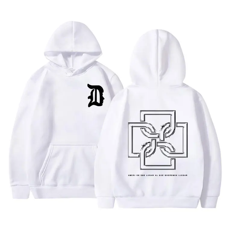Rapper Duki Merch Hoodie Unisex Casual Fleece Cotton Pullover Male Trend Hoodies Men Women Fashion Hip Hop Oversized Streetwear 4