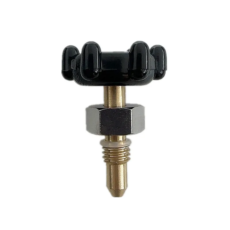 Knob Assembly Boiler Full Steam and Dry Iron Accessories Tee Valve Exhaust Black Rotary Switch