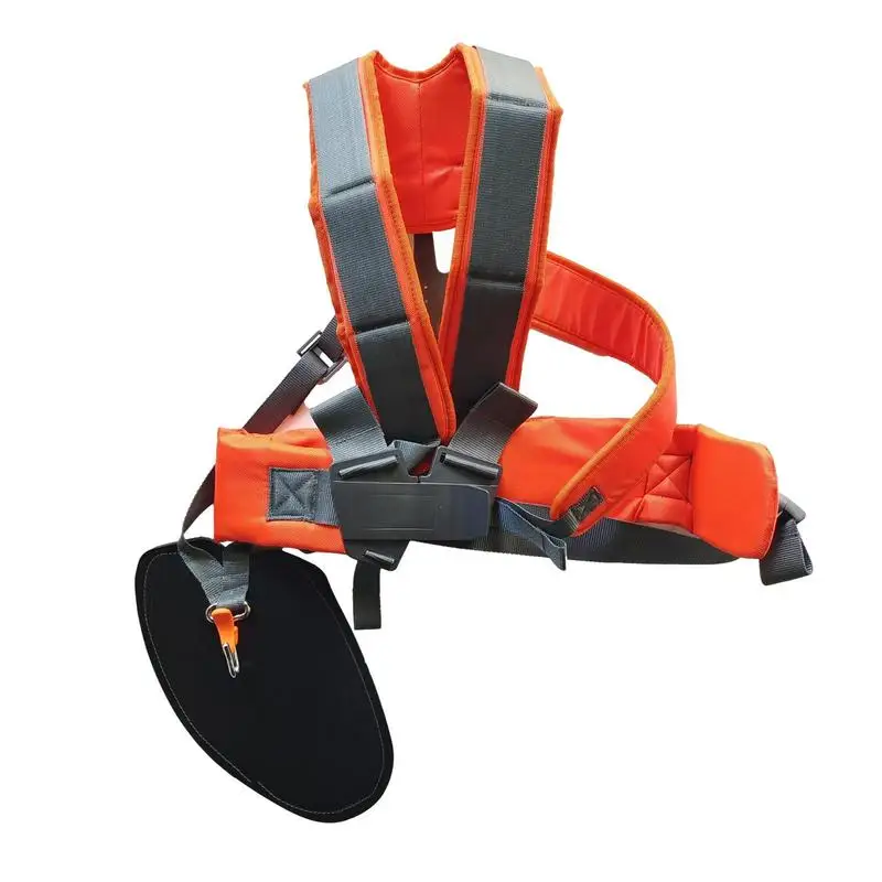 Shoulder Strap For Trimmer Comfortable Trimmer Backpack Strap For Lawn Mower Double Shoulder Humanized Harness With Attachments