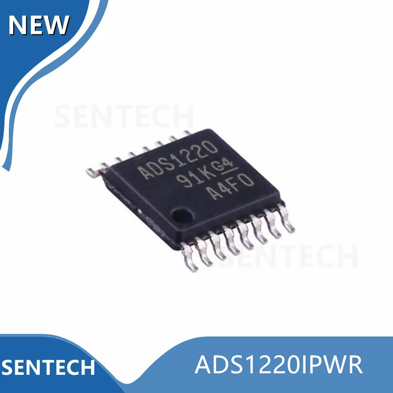 

5Pcs/Lot New Original ADS1220IPWR ADS1220 Patch TSSOP-16 analog-to-digital Converter Chip In Stock