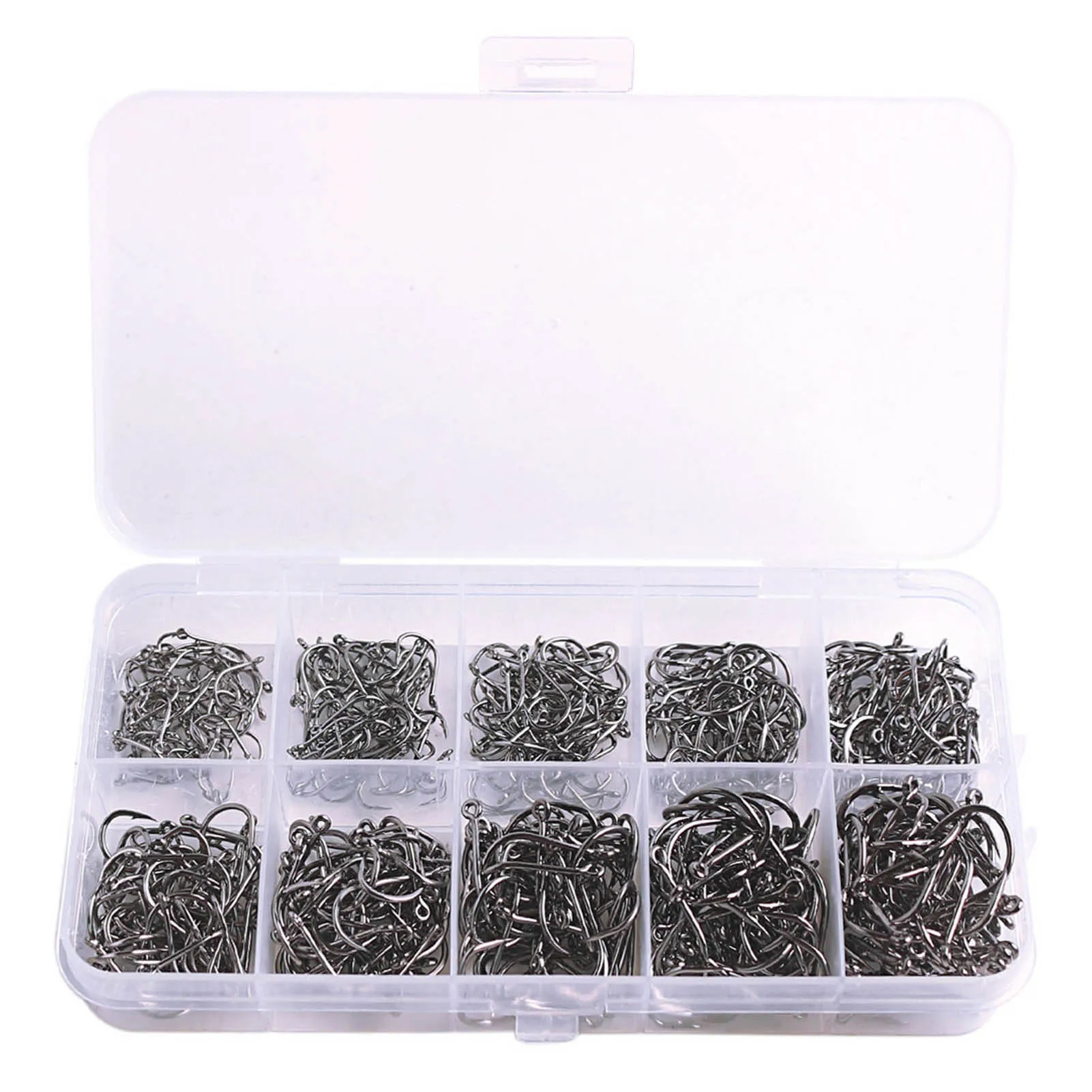 

Eyed Circle Fishing Hooks Freshwater Saltwater Fish Hooks for Fishing Enthusiasts Gifts