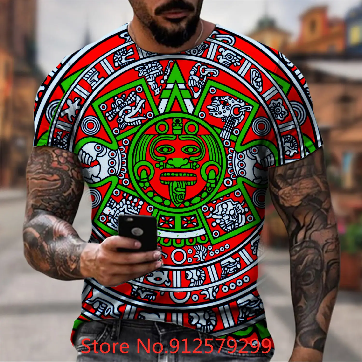 T-shirt Streetwear | 2022 Mexico Aztec | Mexico Shirt | Aztec Shirt - 2023  Aztec 3d Printed - Aliexpress