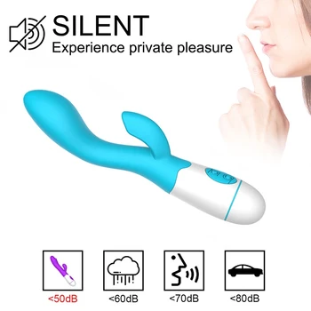 AV Rabbit Dildo Vibrator Clitoris Stimulation Penis Vagina Massager Adult Sex Toys Set For Womans Sex Machine Female Masturbator 3