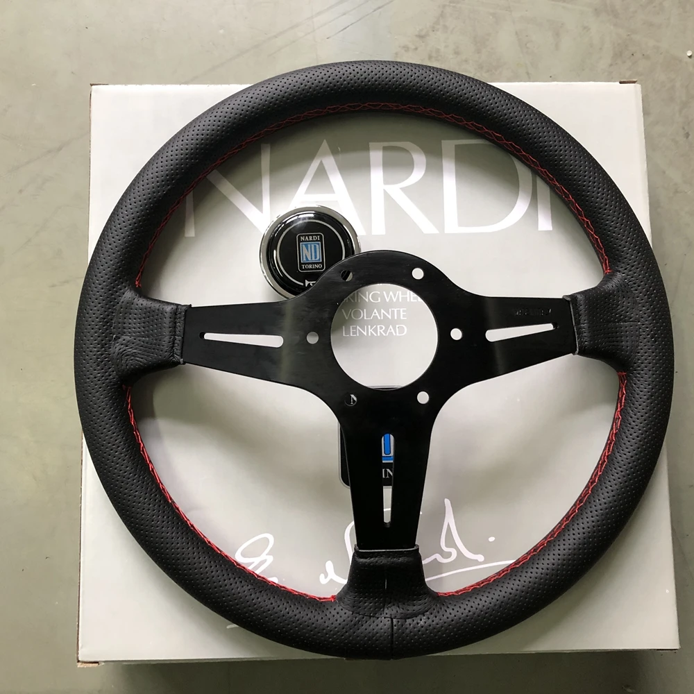 ND 14インチ ユニバーサル レーシング ドリフト ナルディ ステアリング