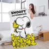 Kawaii Cartoon S-Snoopy Microfiber Blanket Quick Drying Beach Towels Oversized Printing Super Absorbent Pool Towel Blanket 2