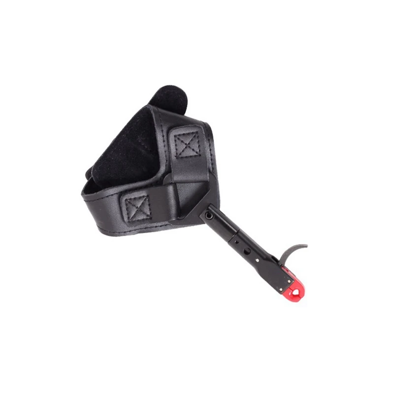 

Bow Release Archery Release Aid With Adjustable Wrist Strap Archery Bowstring Puller Thumb Trigger Release