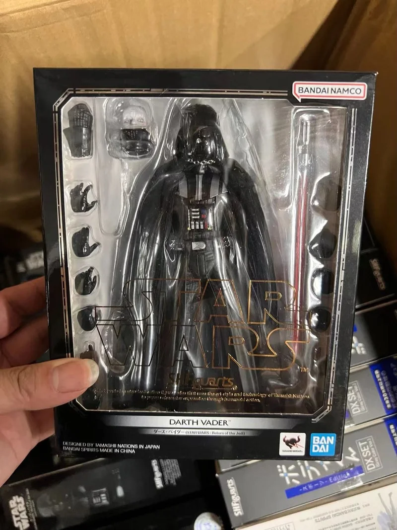 

Original Bandai S.h.figuarts Darth Vader Anakin Skywalker Star Wars Return Of The Jedi Action Figure Toys Pvc Model Toy Kid Gift