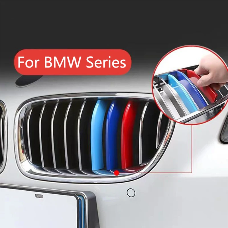 2 Stück Auto Frontgrill Einsatz Zierleisten Sport Stil Kühlergrill  Zierleisten Abdeckung für BMW F20 F30 F31 F32 F34 F36 F21 blau - AliExpress