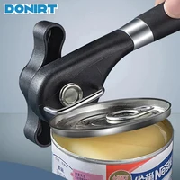 Safe Cut Can Opener Smooth Edge Can Opener Handheld Food Grade Stainless Steel Cutting Manual Can Opener for Kitchen Restaurant 1