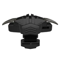 1/2pcs RGB/Mechanical 4 Finger Mobile Gaming Trigger for PUBG Mobile Game Joystick Trigger Aim Trigger Button for Mobiles Phones 6