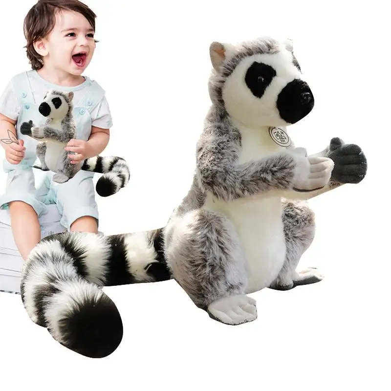 

Soft Lemur Plush Toy Simulation WildRepublic Ring Tailed Cuddlekins Monkey Animal Soft Plushies Toy Soft Snuggly Playtime Gifts