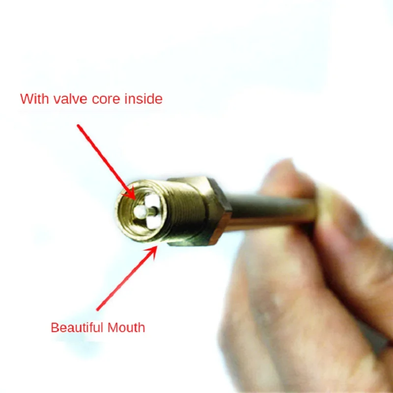 Car Tire Valve Stem Tire Valve Extension Rod Brass Extension Straight Bore Truck Motorcycle Car5cm/10cm/14cm/20cm tire valve extension rod