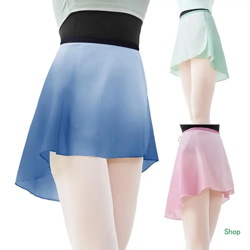 

L5YC Ballet Skirts Adult Girls Dance Skirt Skirts Short Dress for Dancing