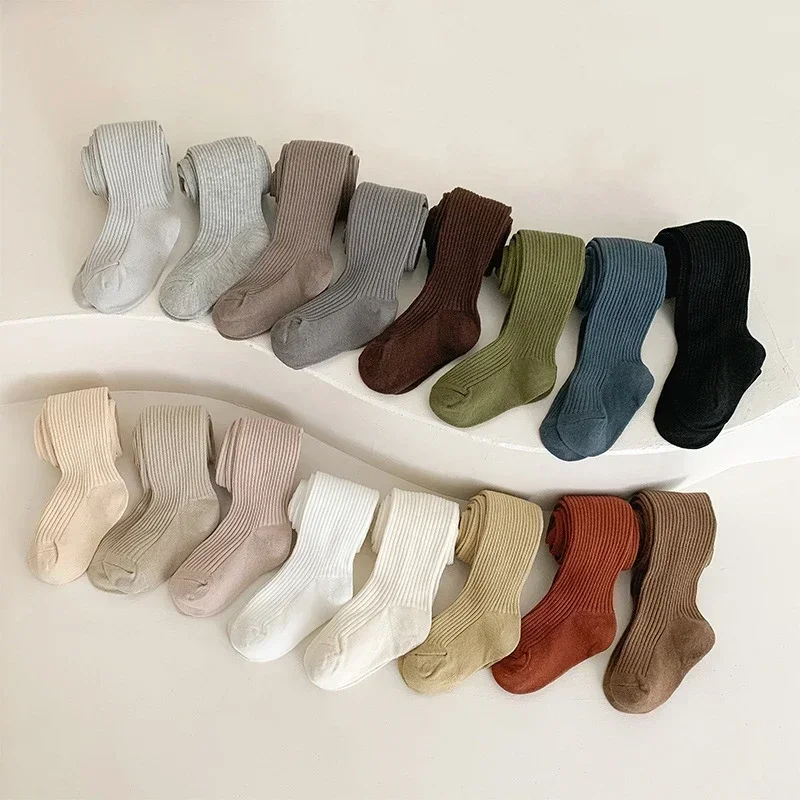 Kids Pantyhose Solid Color Pantyhose Toddler Tights Kids Leggings For School Student