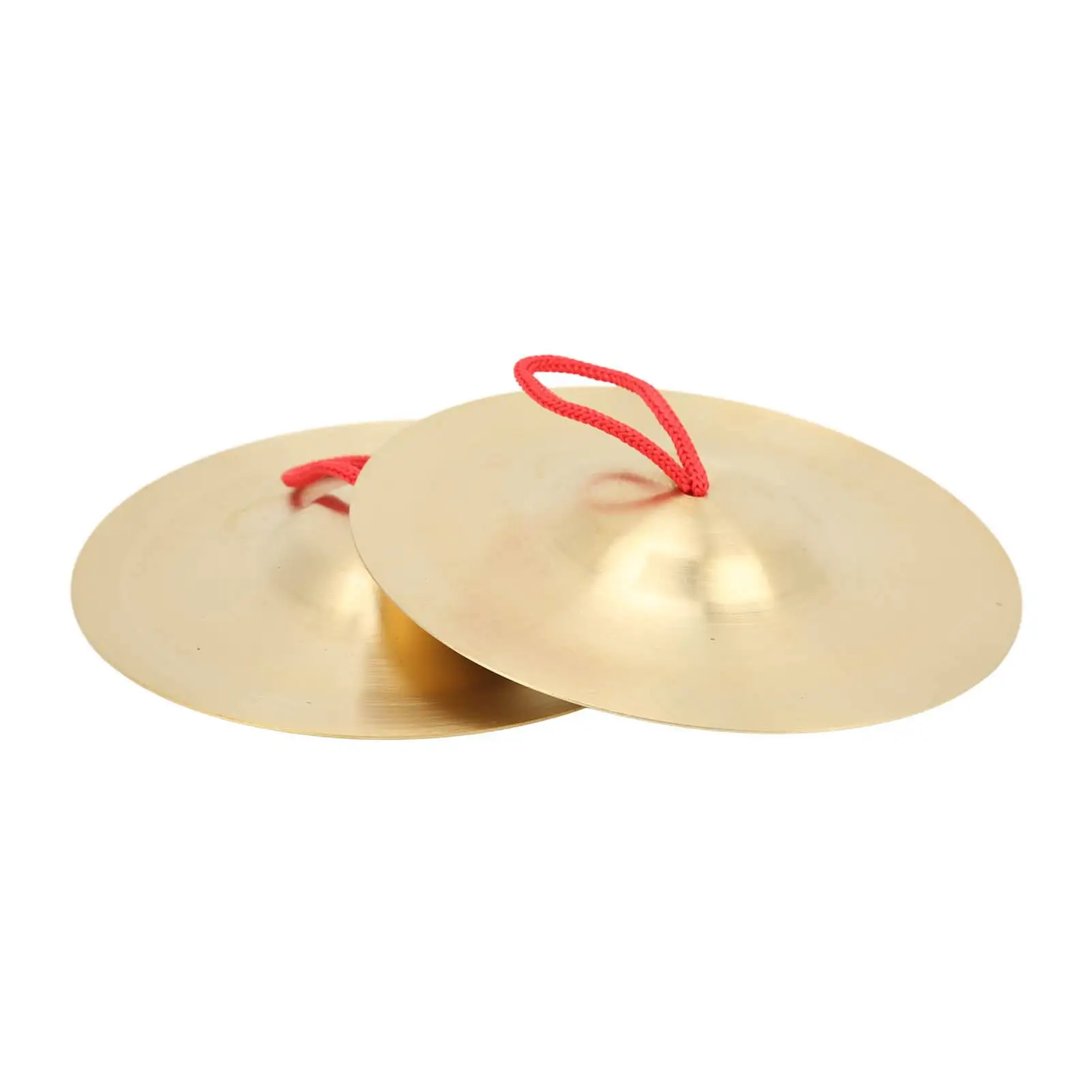 1 Pair Brass Gong Cymbal Percussion Instrument Educational Tool for Early Learning