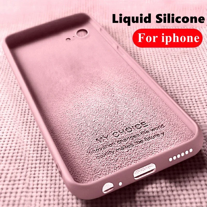 Liquid Silicone Matte Soft Case - Candy Color Camera Lens Protection Cover