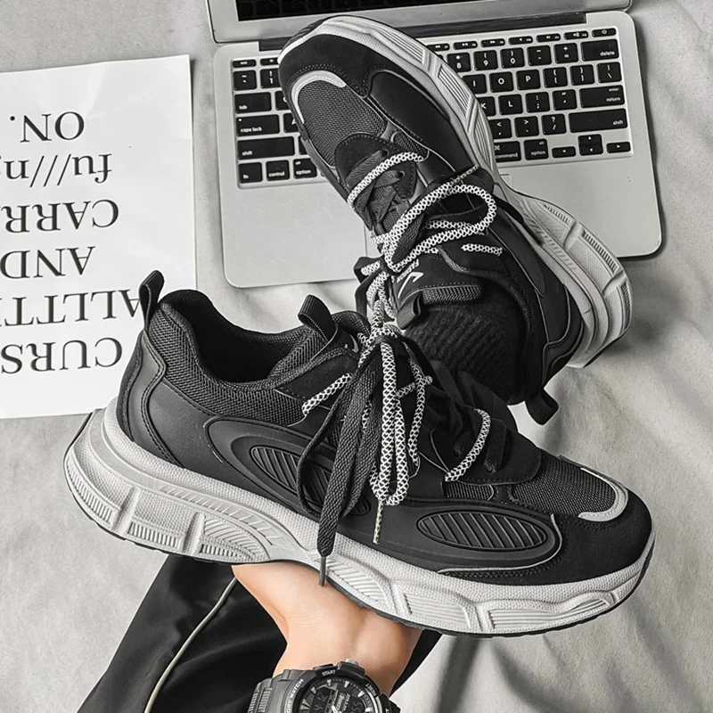 Fashion Men's Comfort Sneakers Breathable Lightweight Casual Shoes Sports Running Tennis Fitness Jogging Athletic Shoes for Men
