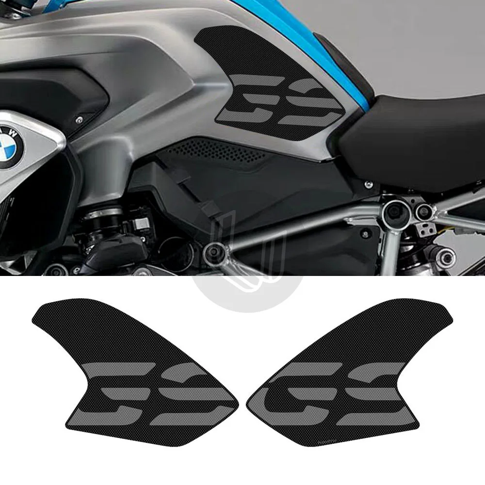 Motorcycle Accessorie Side Tank Pad Protector Knee Mat For Bmw Motorrad R1200 Gs 2013-2018