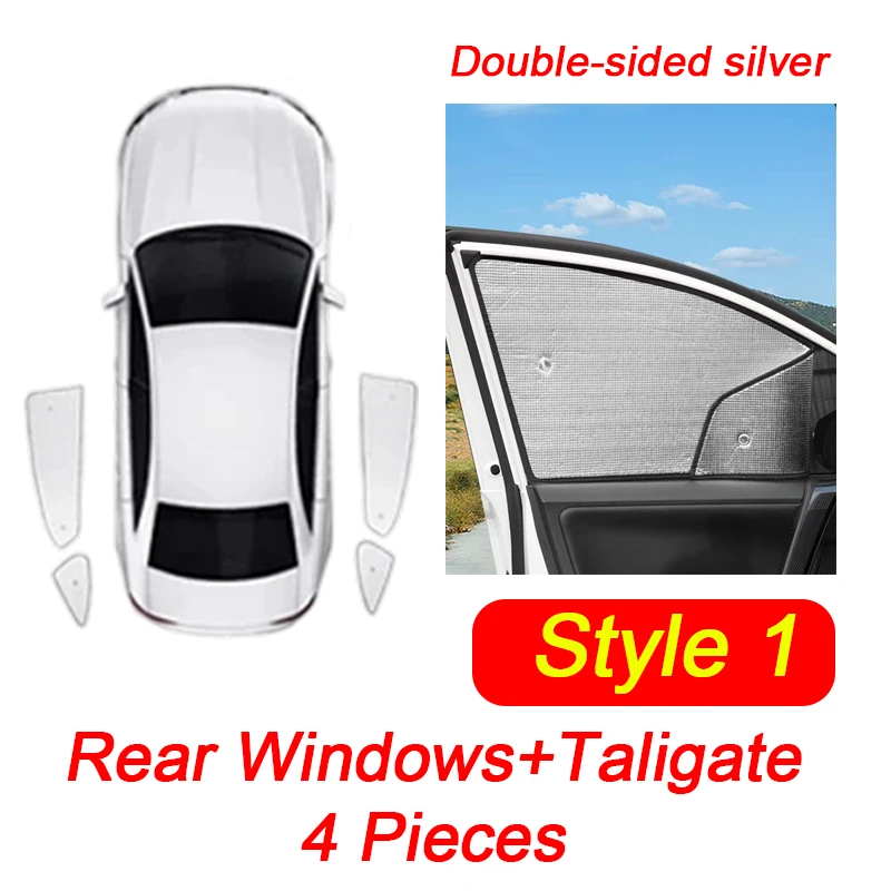4pcs Rear Style 1