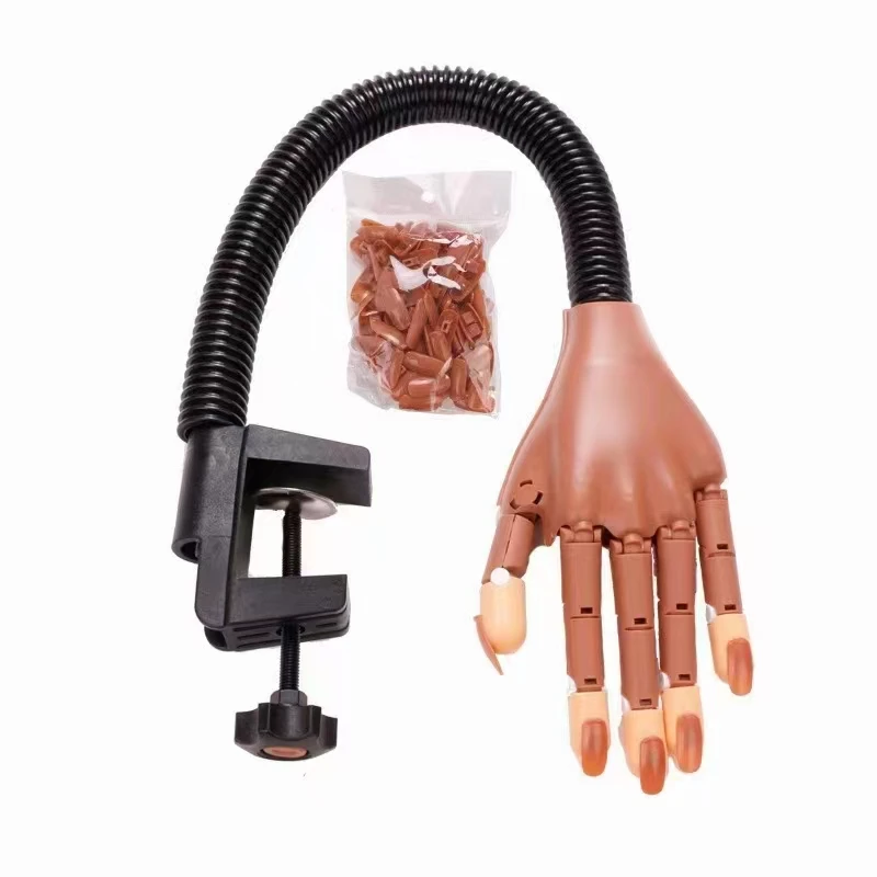 

Nail Practice Hand Model Removable Manicure DIY Finger Nail Joint Acrylic Nail Practice Prosthesi Hands