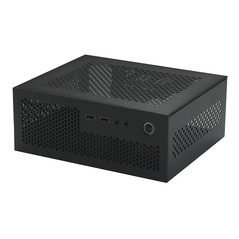 Mini Caixa do Computador Itx Htpc Chassi Desktop Case Home do Jogo Usb 2.0 A09 - Imagem 4