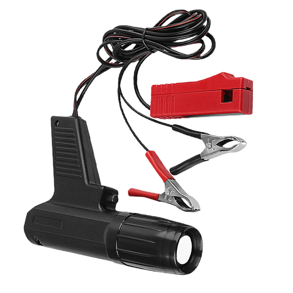 Ignition Timing Gun Spark Plug Inductive Timing Light 12V Auto Strobe Lamp LED Strobe Lamp Detector Car Detection Diagnosis Tool