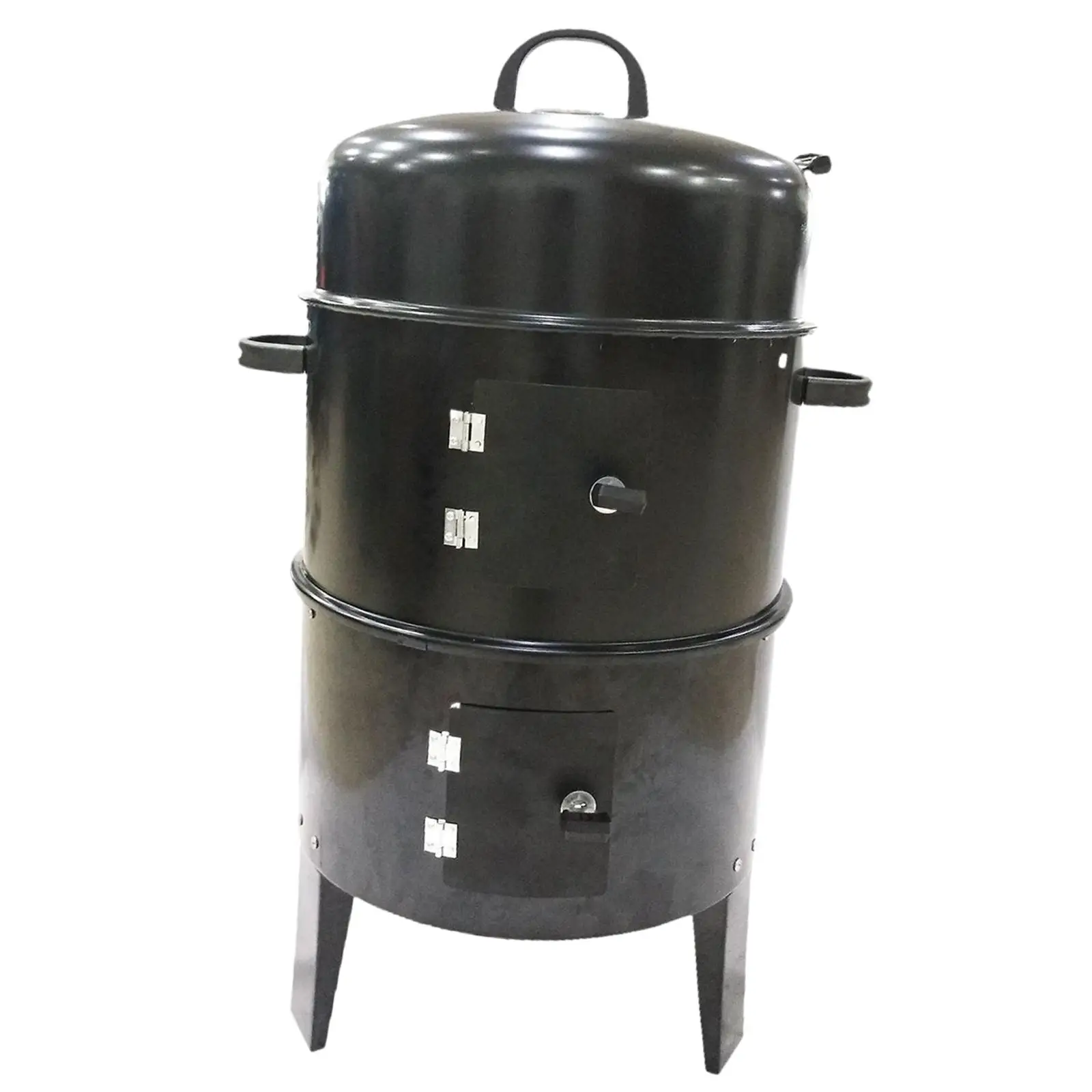 Vertical BBQ Grill Charcoal Grill Thermometer for Picnic Garden Backyard