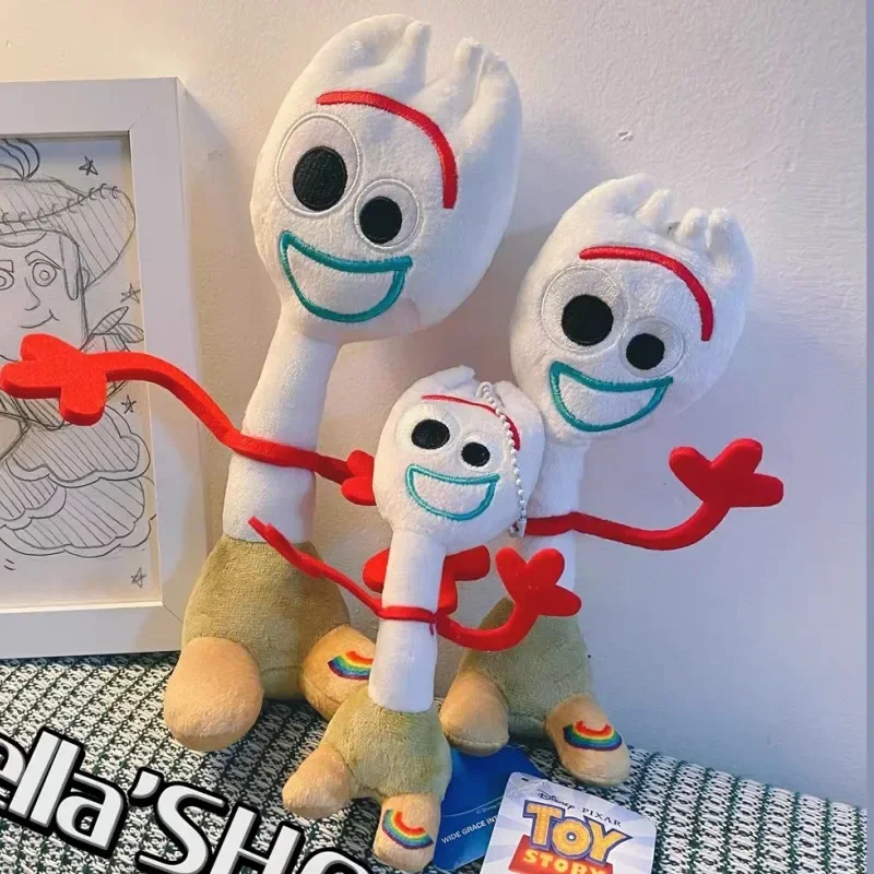 

Hot Disney Cartoon Movie Anime Toy Story 4 Plush Stuffed Toys Woody 15/25/35cm Forky Soft Plush Dolls Birthday Gifts Kids Fork