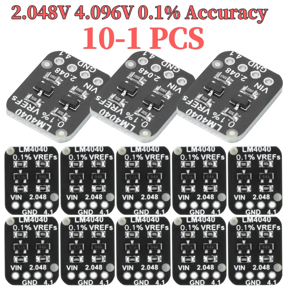 10-1PCS LM4040 Precision Voltage Reference Module 2.048V 4.096V ...