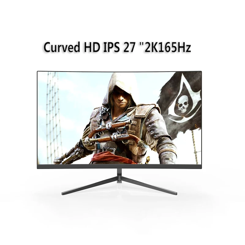 Ŀ ÷, 27 ġ VA HD ȭ, 2K 2560  1440, 144Hz, 165Hz, HDMI, DP