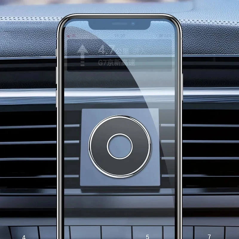 Magnetic Car Phone Holder Stand - Universal GPS and Smartphone Mount