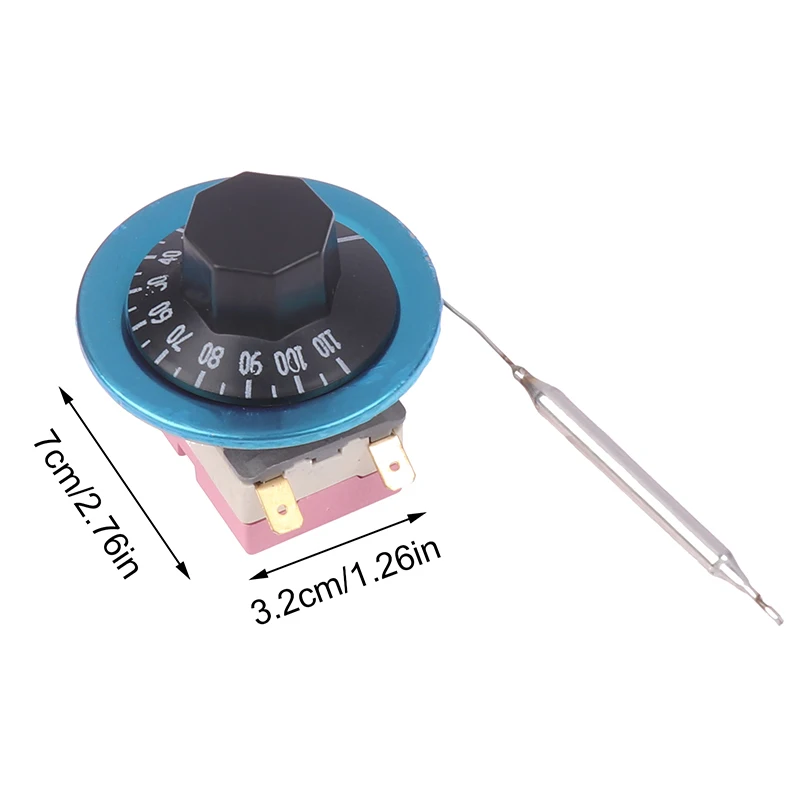 오븐 온도 스위치 온도조절기 조절 손잡이 온도 컨트롤러 온수기, 250V AC 16A, 30-110 ℃, 50-300 ℃, 1PC