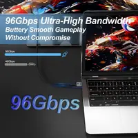 16K HDMI 2.2 Cable 96Gbps Ultra High Speed 8K120Hz 4K480Hz HDMI Cord HDCP 2.3 HDR10 for PS5/Xbox Series X|S/Roku TV/Gaming - Image 3