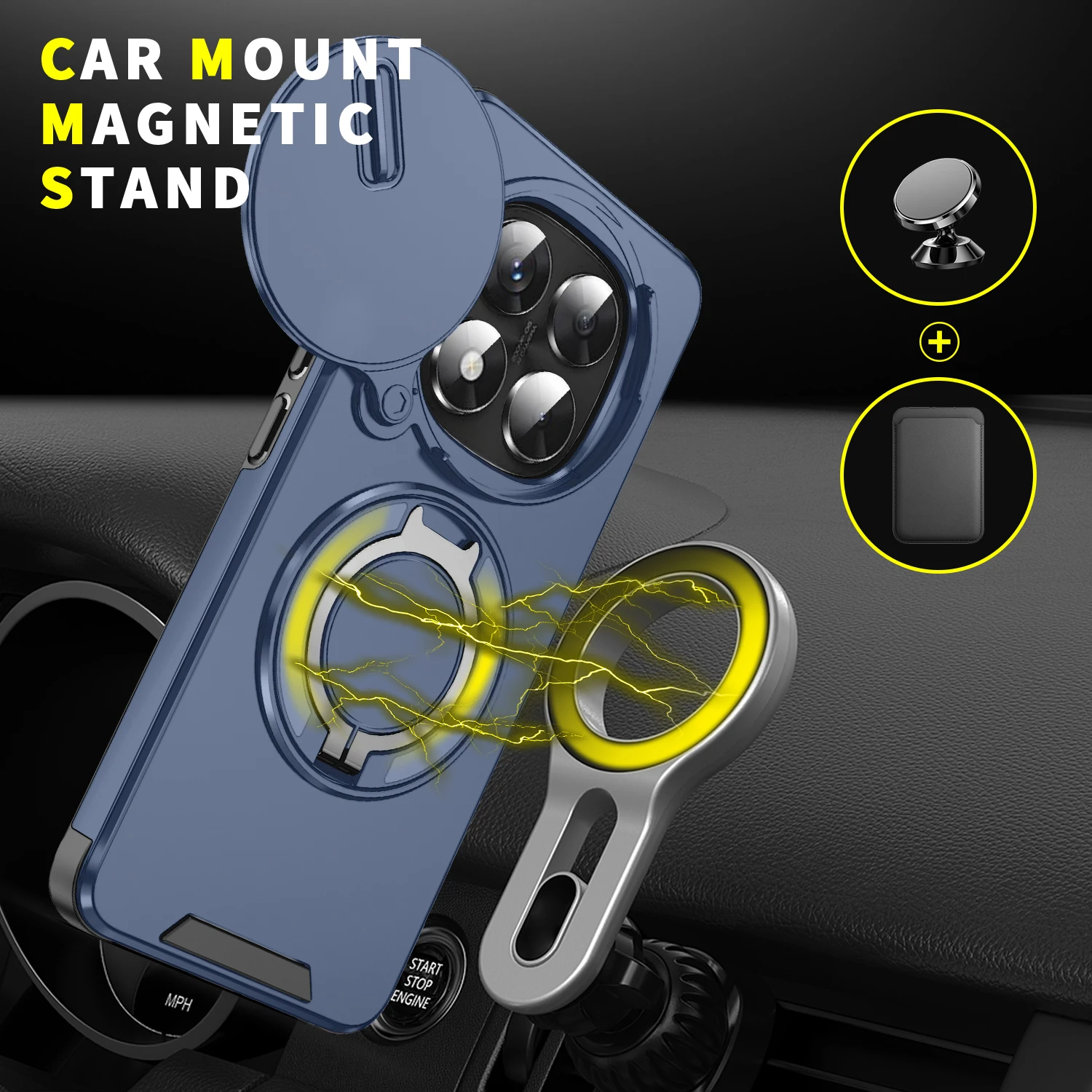 Military Grade Slide Lens Camera Protection Case For Xiaomi Redmi 15 Pro Plus 5G 4G Note14 Note15 Note 14 Pro+ 13 Note13_voghion.com