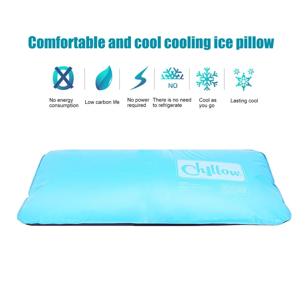 Summer Cooling Ice Pillow Cool Bed Mat Pad Relax Muscle Help Sleeping Pad Mat Travel Pillow Office Comfort Ice Pillow Aid Sleep Summer Cooling Ice Pillow Cool Bed Mat Pad Relax Muscle Help Sleeping Pad Mat Travel Pillow Office Comfort Ice Pillow Aid Sleep
