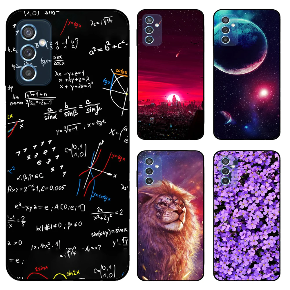 Per Samsung Galaxy M52 5G Custodia Galaxy M23 Custodie Per Telefoni In Silicone Morbido Trasparente Per Samsung M52 M23 Cover M52 5G Fundas Bumper