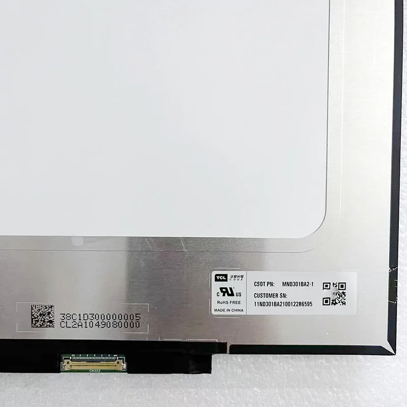 MND301BA2-1 NE133FHM-N55 NE133FHM-N57 NE133FHM-A61 1920x1080 FHD IPS 30 , 13.3 ġ Ʈ LCD ȭ ÷ Ʈ