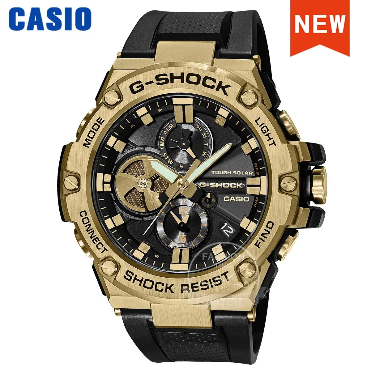 時計 G-SHOCK SHOCK RESIST GST カシオ-メンズG-SHOCK防水スポーツ腕時計,トップブランド