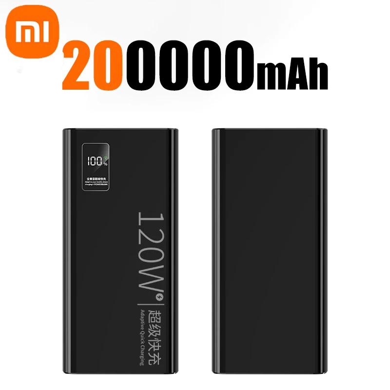 Black 200000mAh